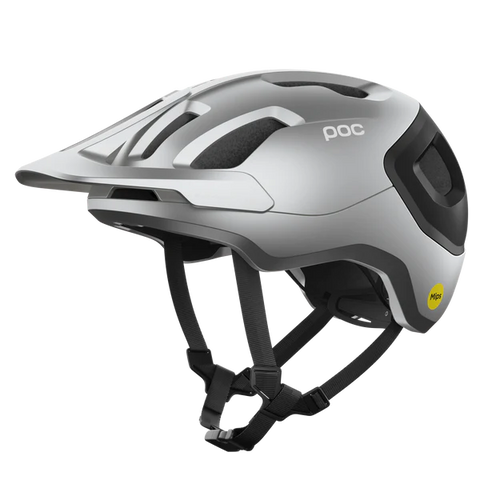 Poc Helmet Axion Race Mips Argentite Silver