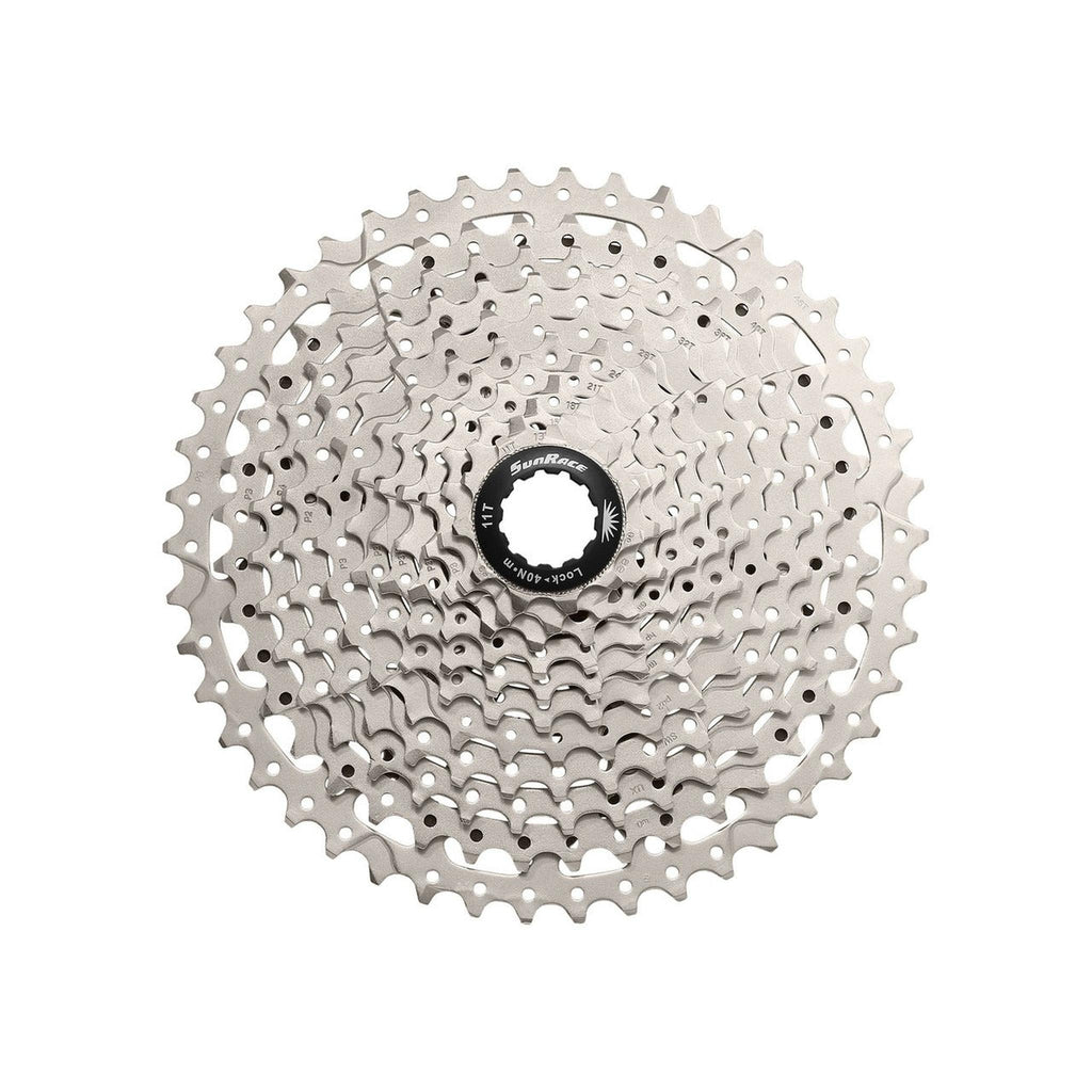 Sunrace Cassette Ms8 11 Speed 11-46T Silver-Cassettes-Online Bicycle Shop