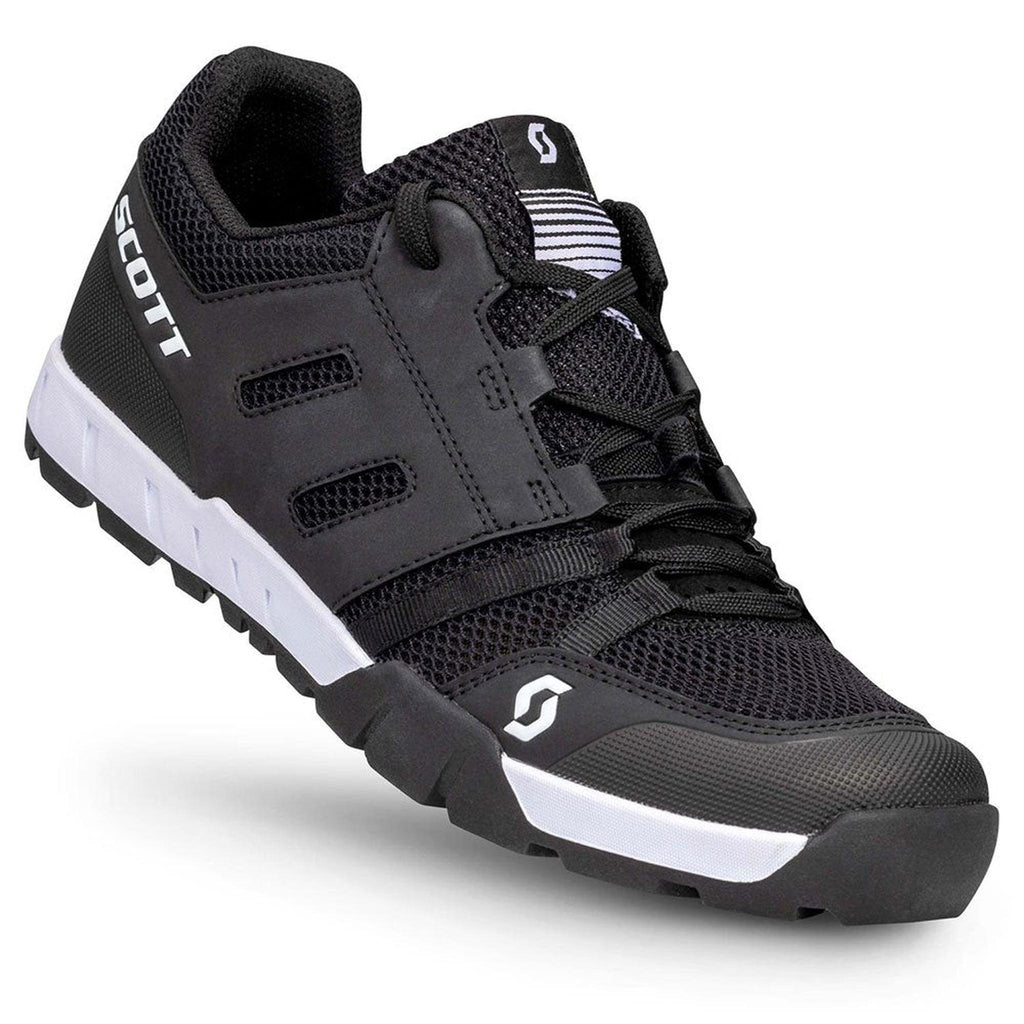 Scott Shoe Crus-R Lace 44 Black & White-Shoes-Online Bicycle Shop