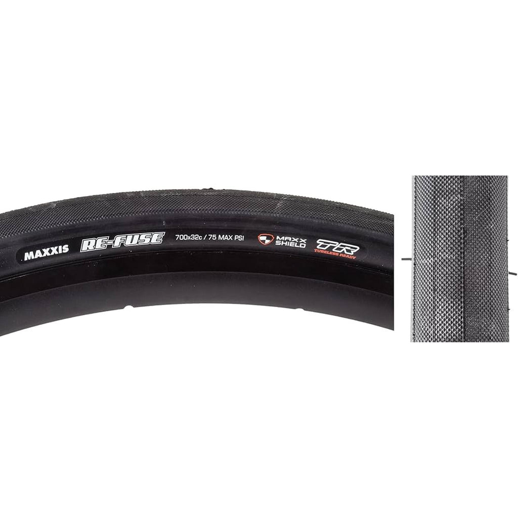 Maxxis Tyre Refuse 700x32C Folding-Tyres-Online Bicycle Shop