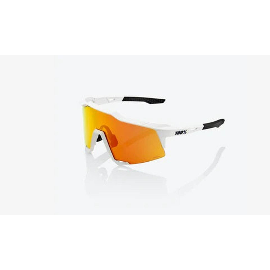 100% Sunglasses Speedcraft Soft Tact Off White Hiper Red-Eyewear-Online Bicycle Shop