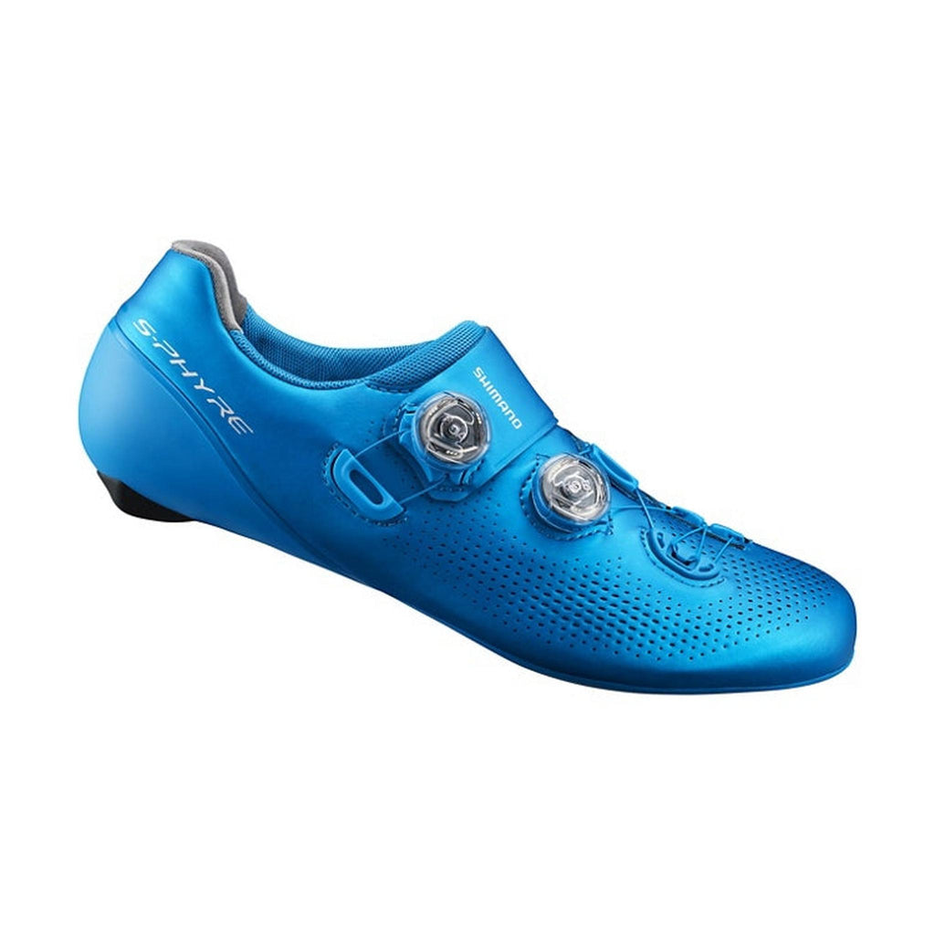 Shimano Shoe Shrc901 Blue Wide 44-Shoes-Online Bicycle Shop