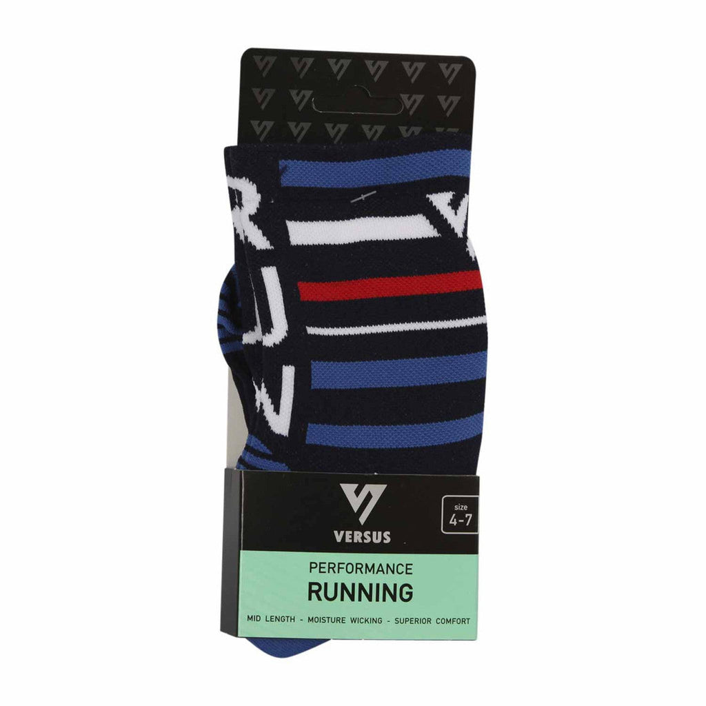 Versus Socks Stripes Navy 4-7-Socks-Online Bicycle Shop