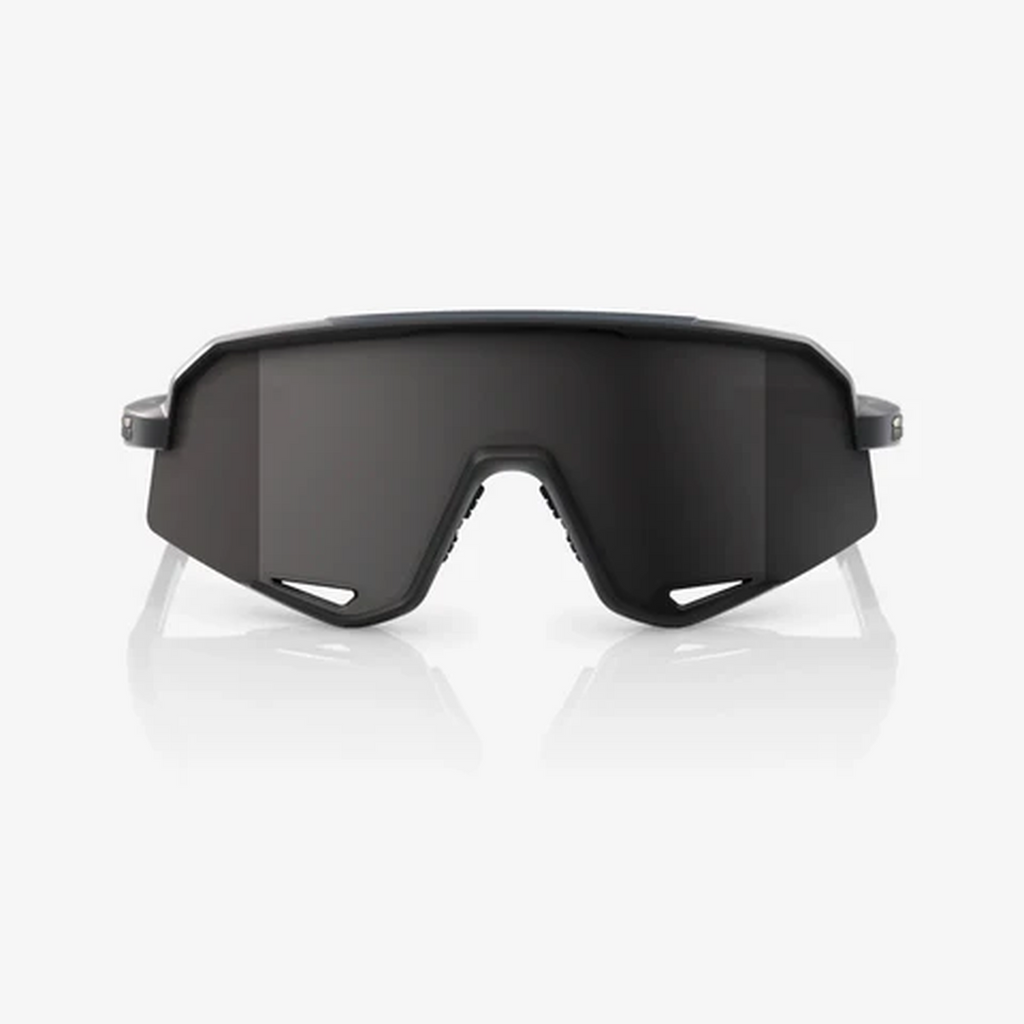 100% Sunglasses Slendale Matte Black Smoke Lens-Eyewear-Online Bicycle Shop