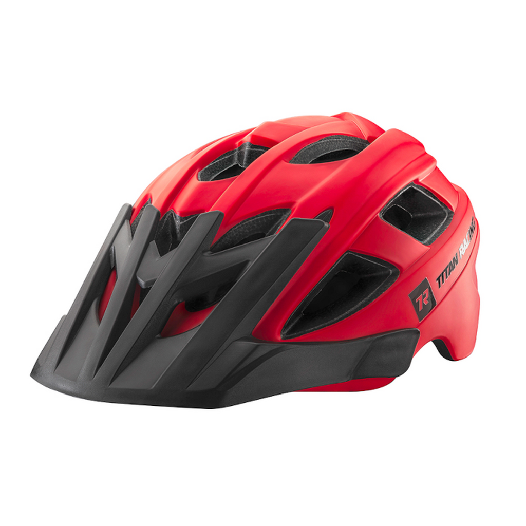 Titan Helmet Shredder Red 48-52CM-Helmets-Online Bicycle Shop