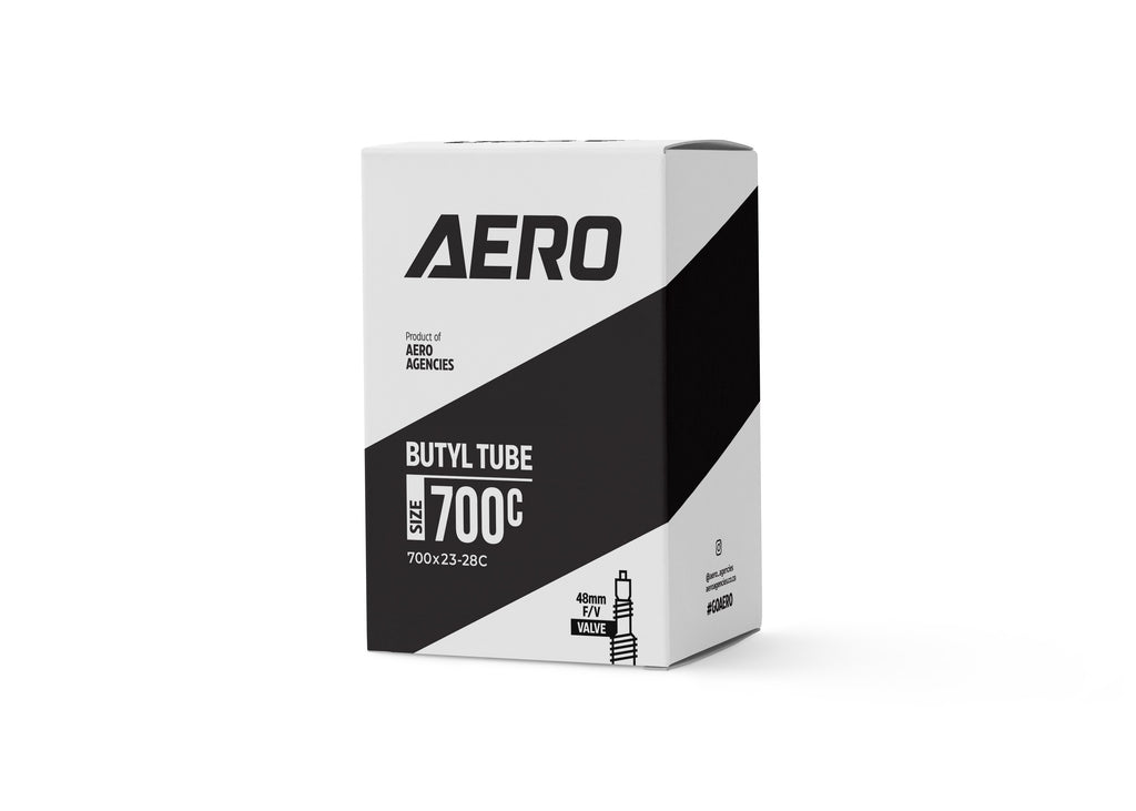 Aero Tube 700x35/43c 48mm F/V Removable Core-Tube-Online Bicycle Shop