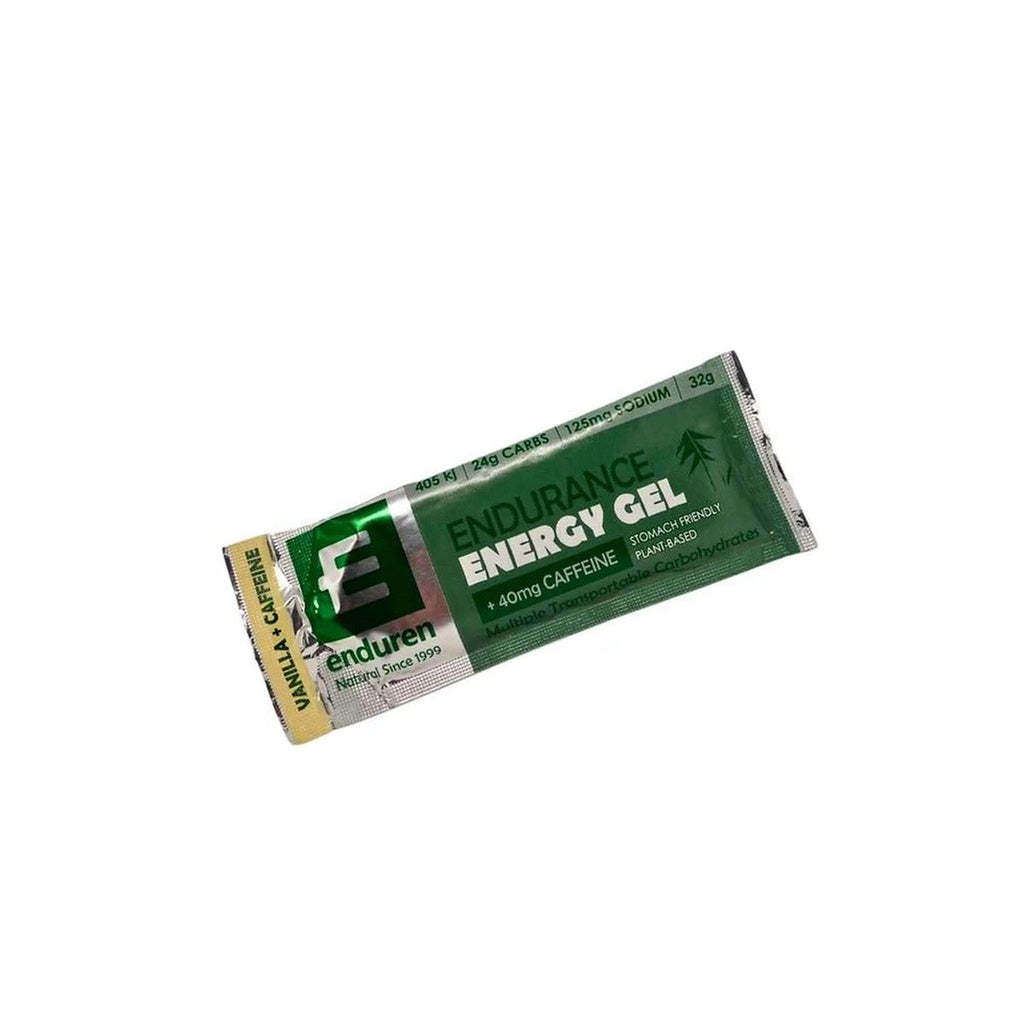 Enduren Energy Gel 32g Vanilla+Caffeine-Gels-Online Bicycle Shop