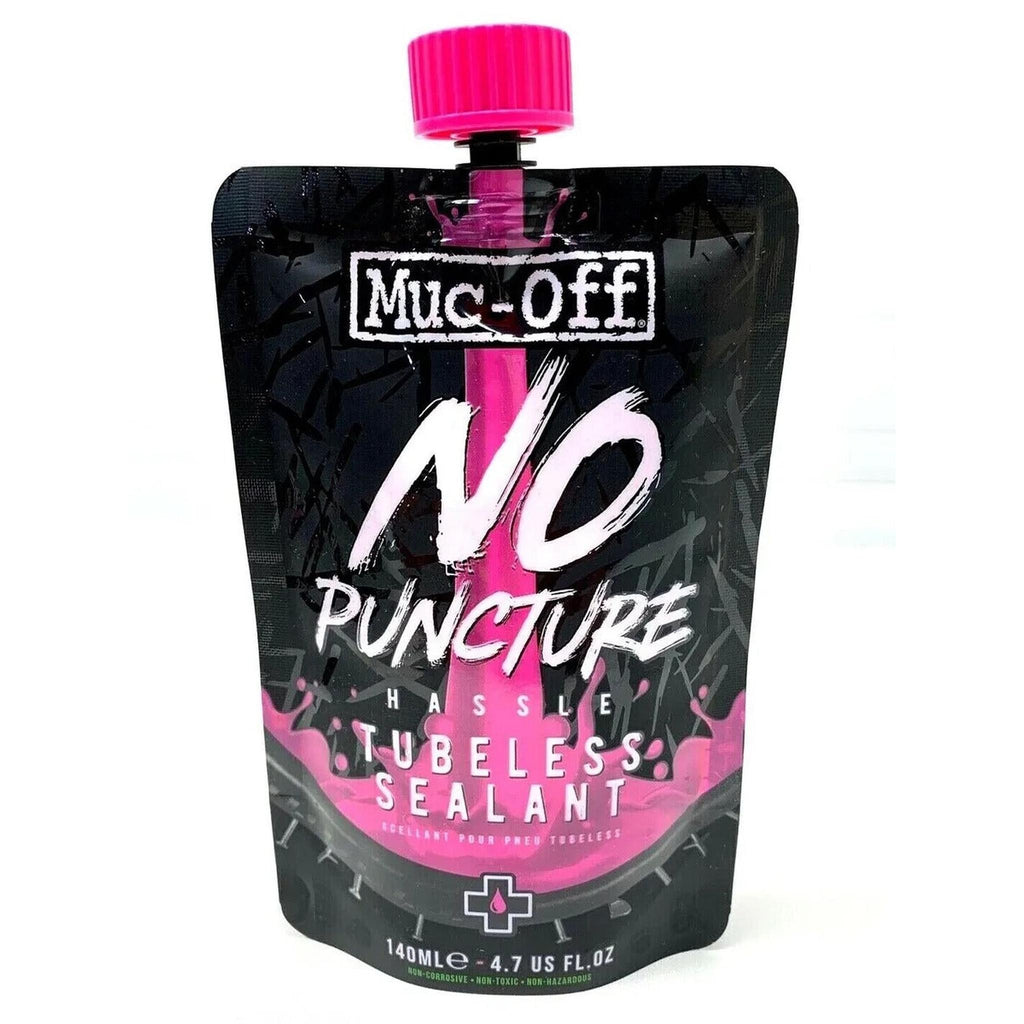 Muc-Off No Puncture Hassle 140ML Pouch Only-Puncture and repair and sealant-Online Bicycle Shop