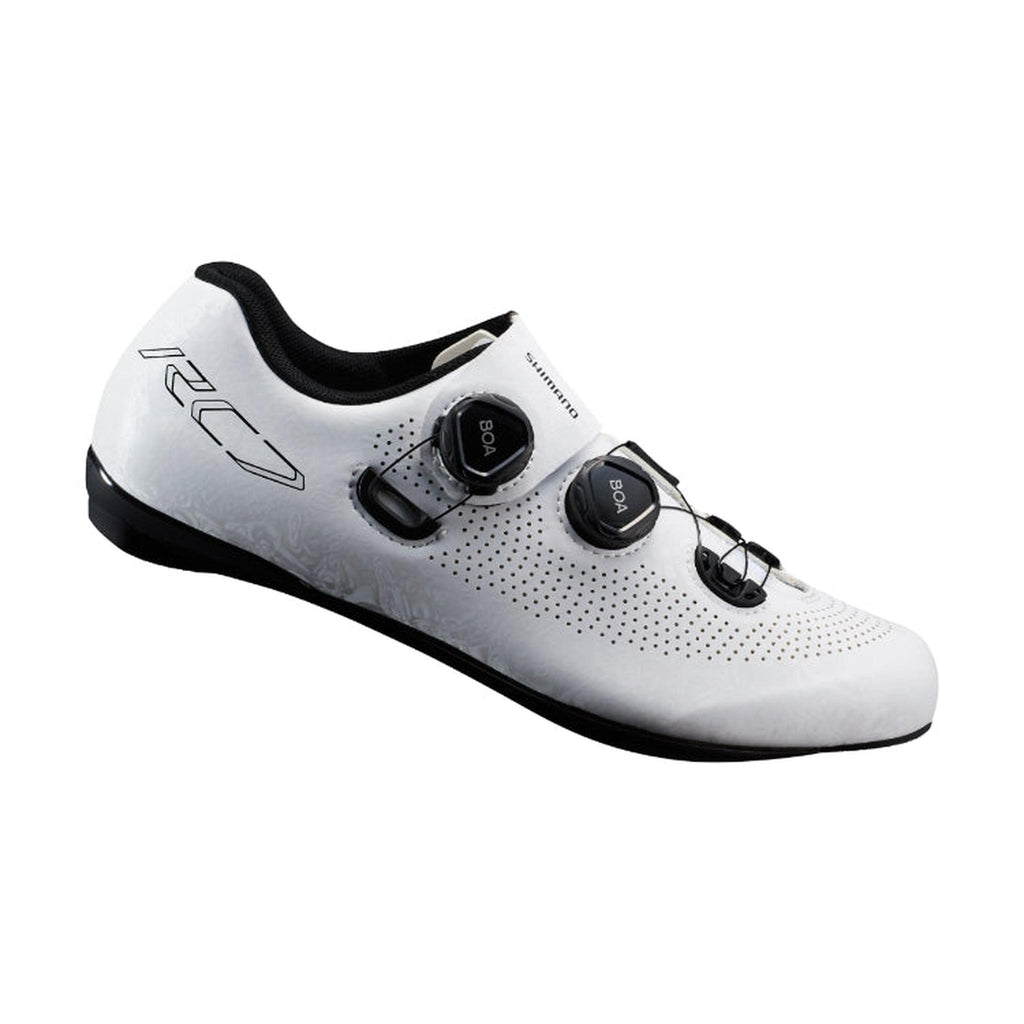 Shimano Shoe RC701EW 50 White Wide-Shoes-Online Bicycle Shop