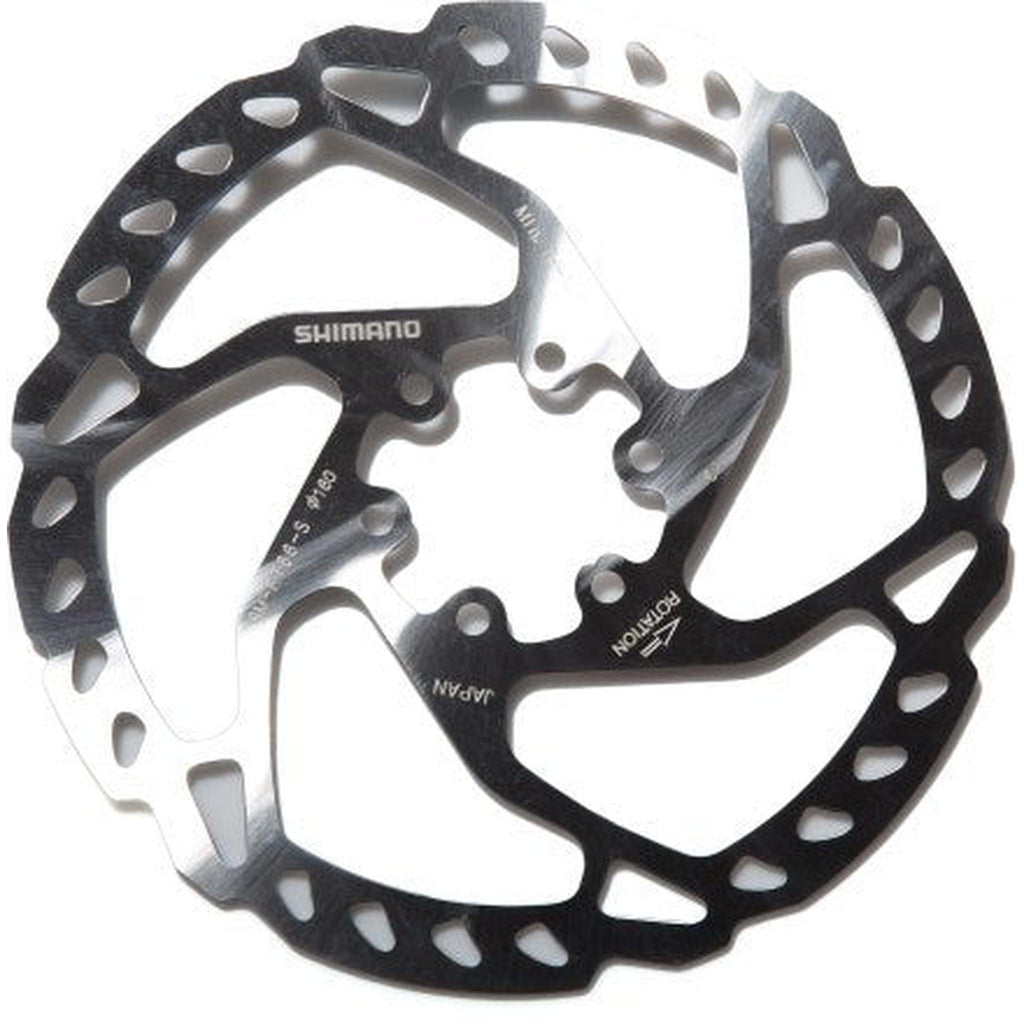 Shimano Disc Rotor Slx 180mm 6 Bolt Metal/Resin-Parts-Online Bicycle Shop