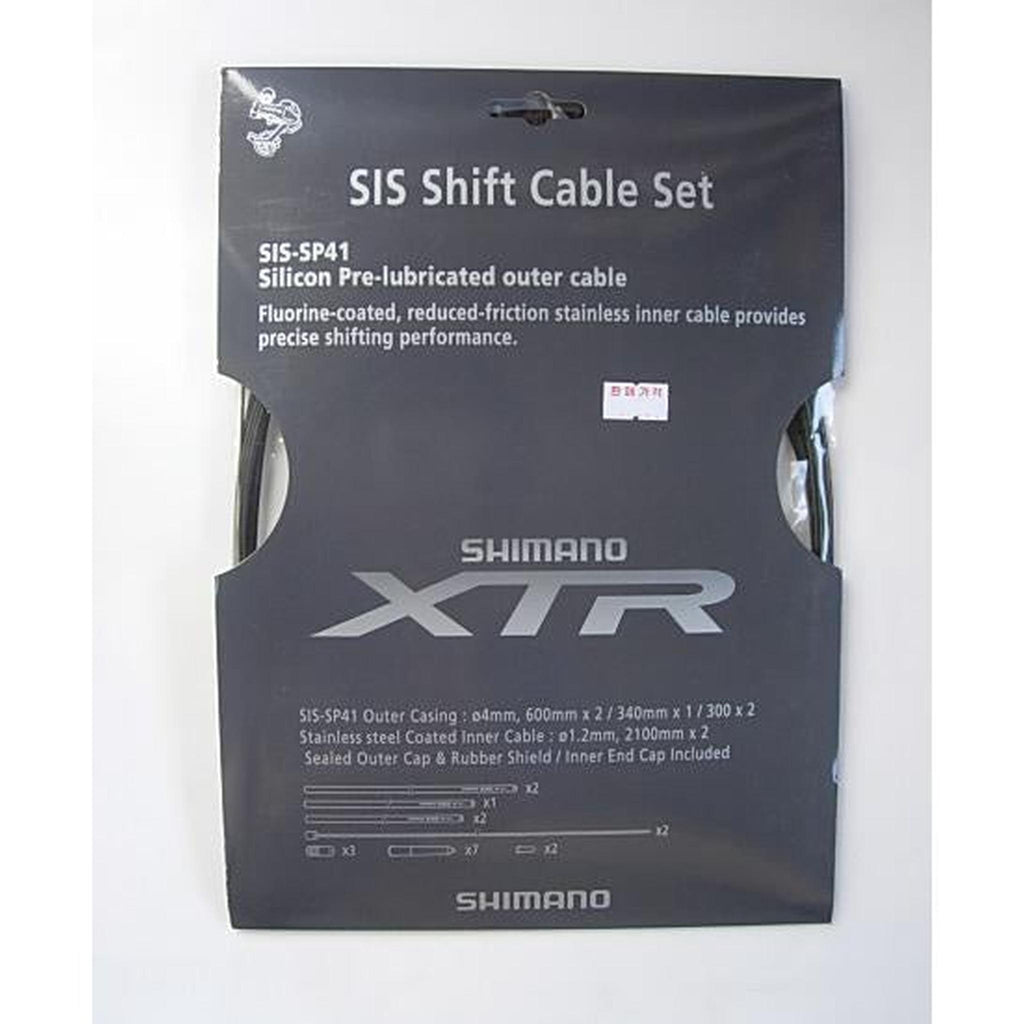 Shimano XTR Gear Cable Set Grey-Cables-Online Bicycle Shop