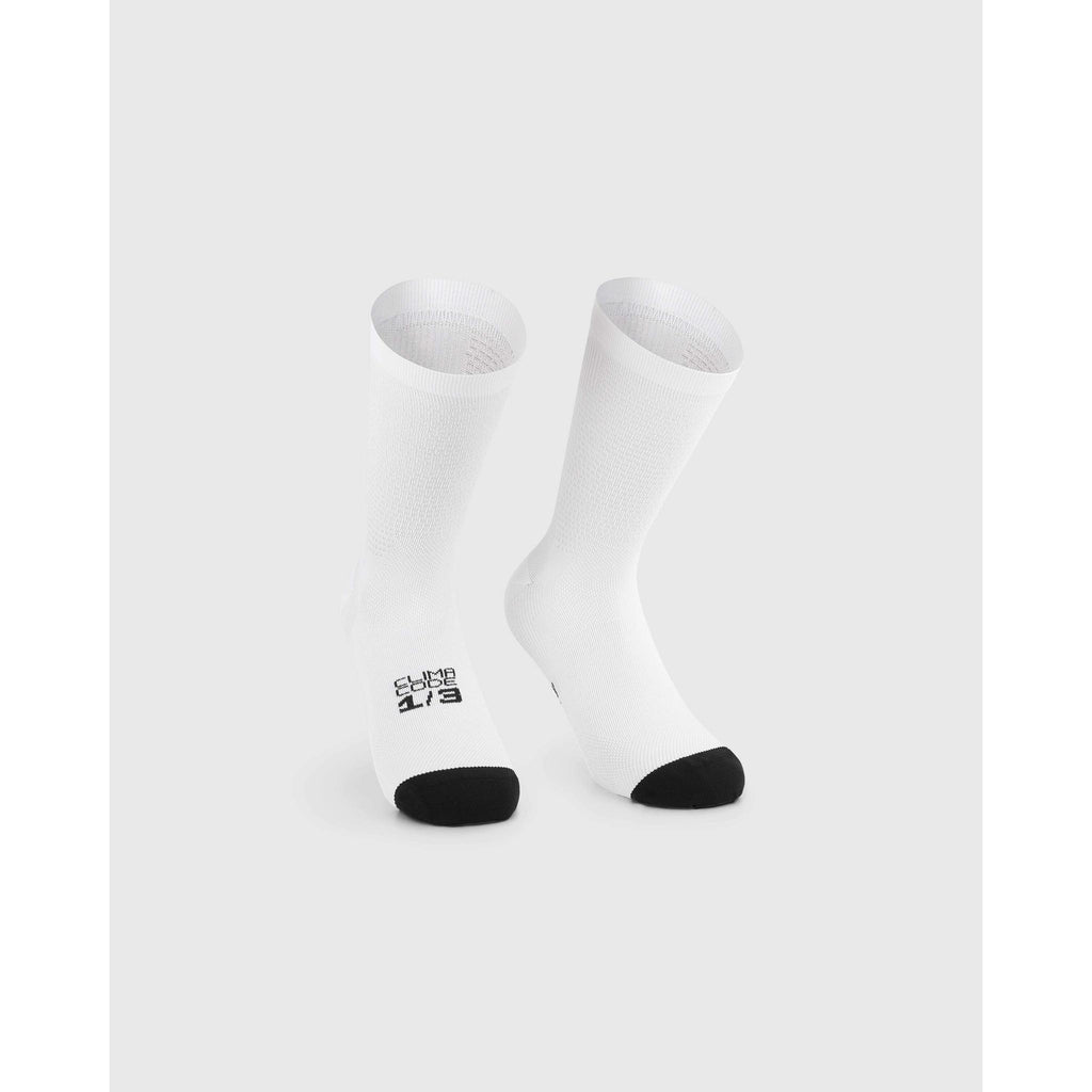 Assos Socks SUISSE White II-Socks-Online Bicycle Shop