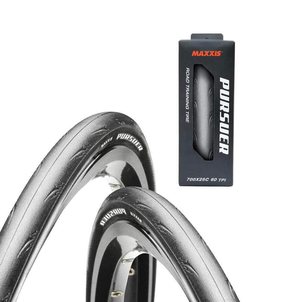 Maxxis Tyre Pursuer 700X25C Black-Tyres-Online Bicycle Shop