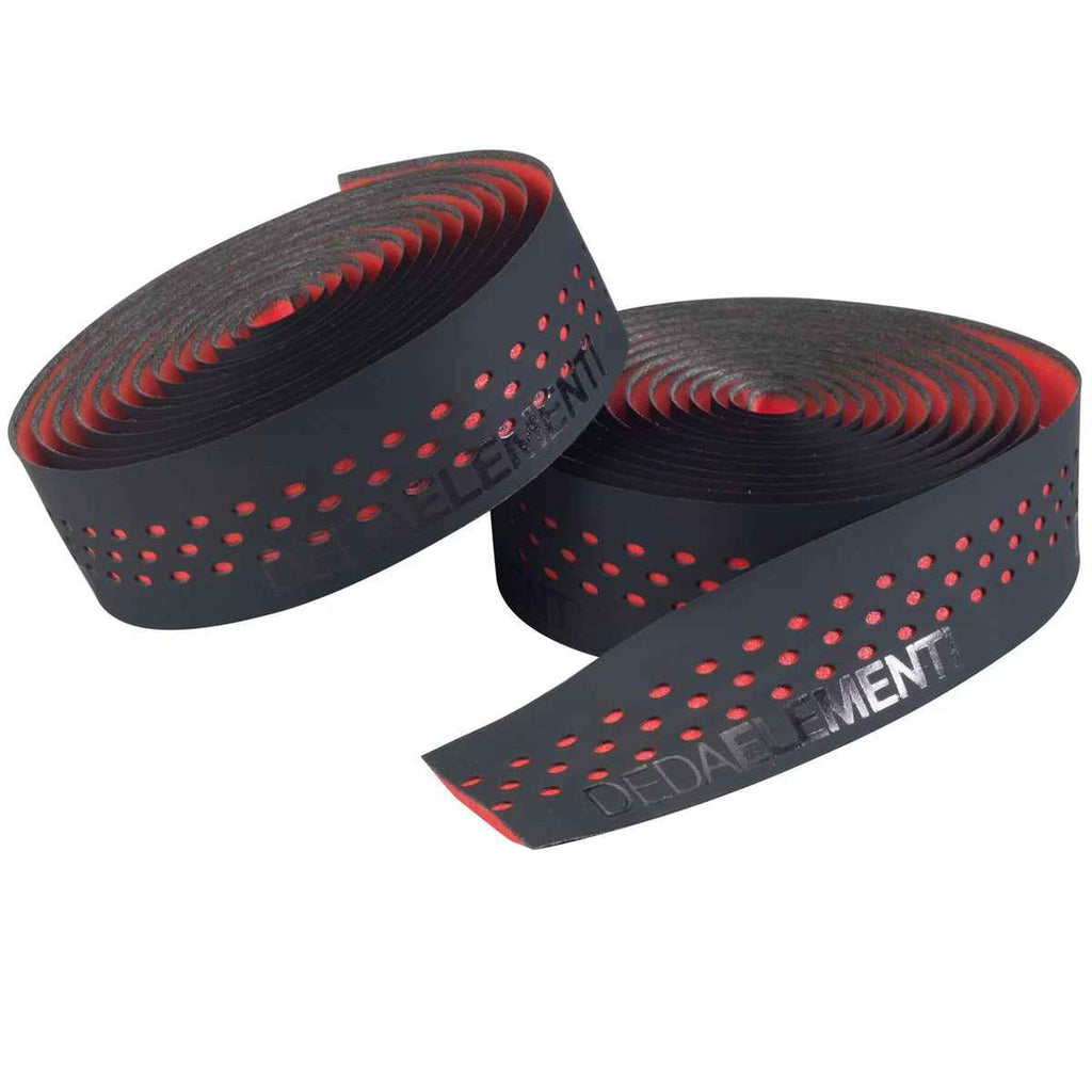 Deda Handlebar Tape Presa Black/Red-Accessories-Online Bicycle Shop