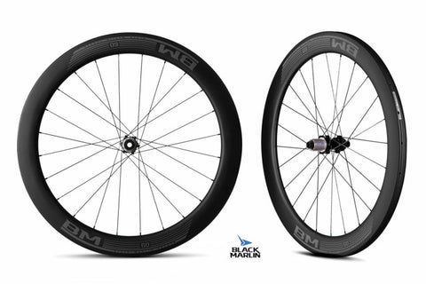 Black Marlin Carbon Easton Wheelset Clincher C60 Ceremic Disc