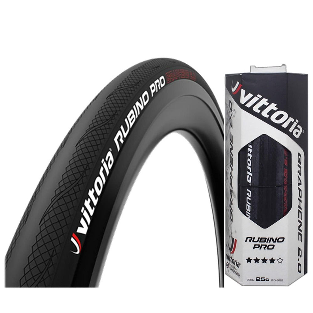 Vittoria Tyre Rubino Pro IV 700x25C Tlr G2-Accessories-Online Bicycle Shop