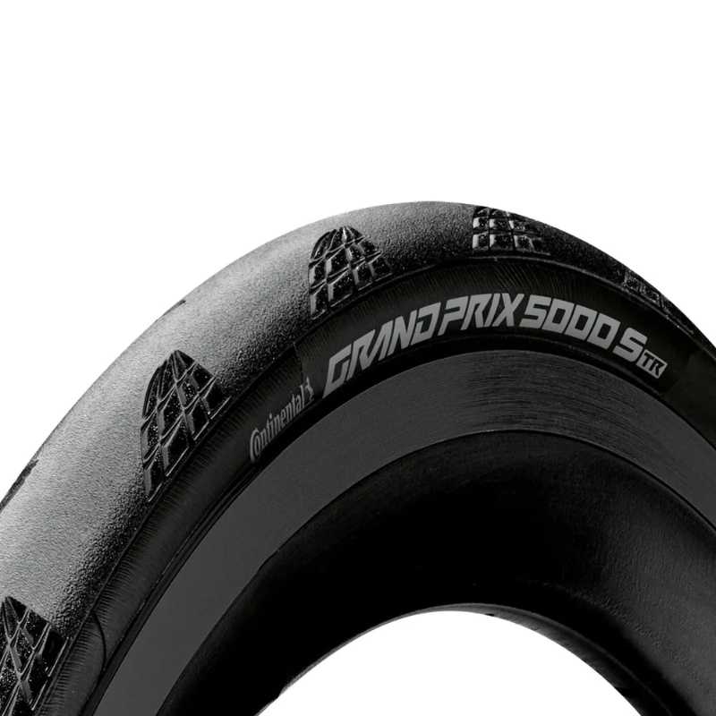 Continental Tyre Gp5000S 700x30C TR Black/Black-Tyres-Online Bicycle Shop