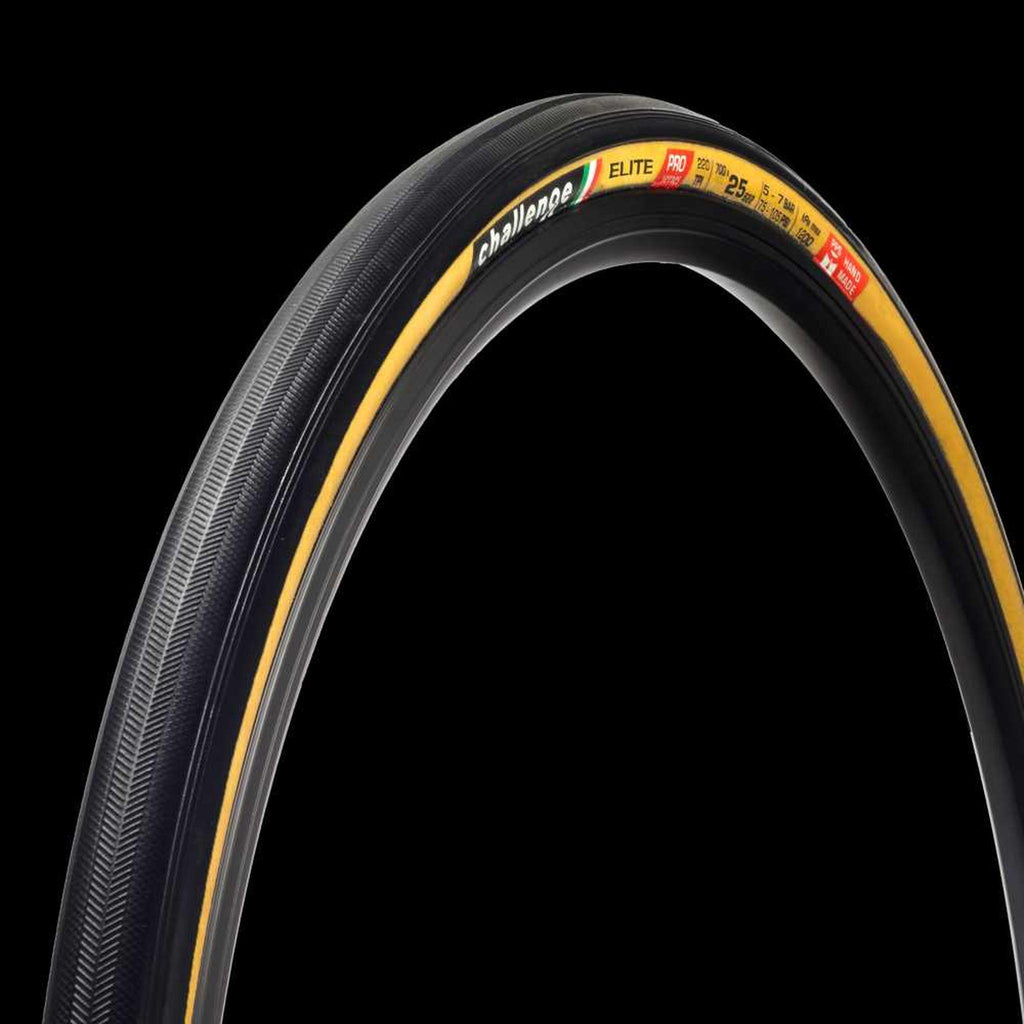 Challenge Tyre Elite Pro H-TU 28x25 Tan-Tyres-Online Bicycle Shop
