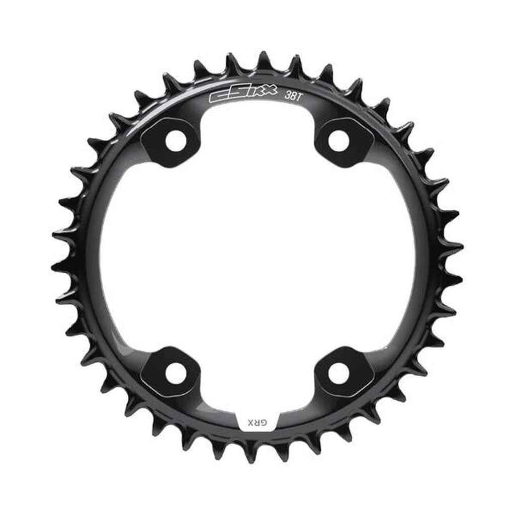 CSIXX Chainring Tt Grx 38T Black-Parts-Online Bicycle Shop