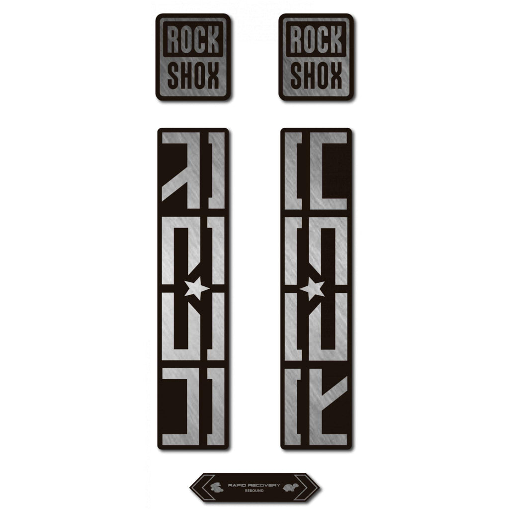 Rock Shox Decal Reba Team Kit Silver-Parts-Online Bicycle Shop