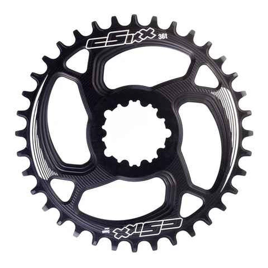 cSixx Chainring Sram 36T Black-Parts-Online Bicycle Shop