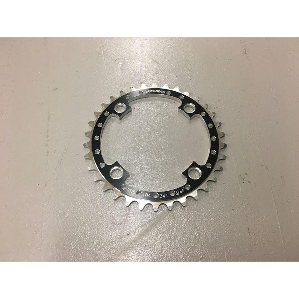 Gusset Chainring 7075 104 34T 5/64"-Parts-Online Bicycle Shop