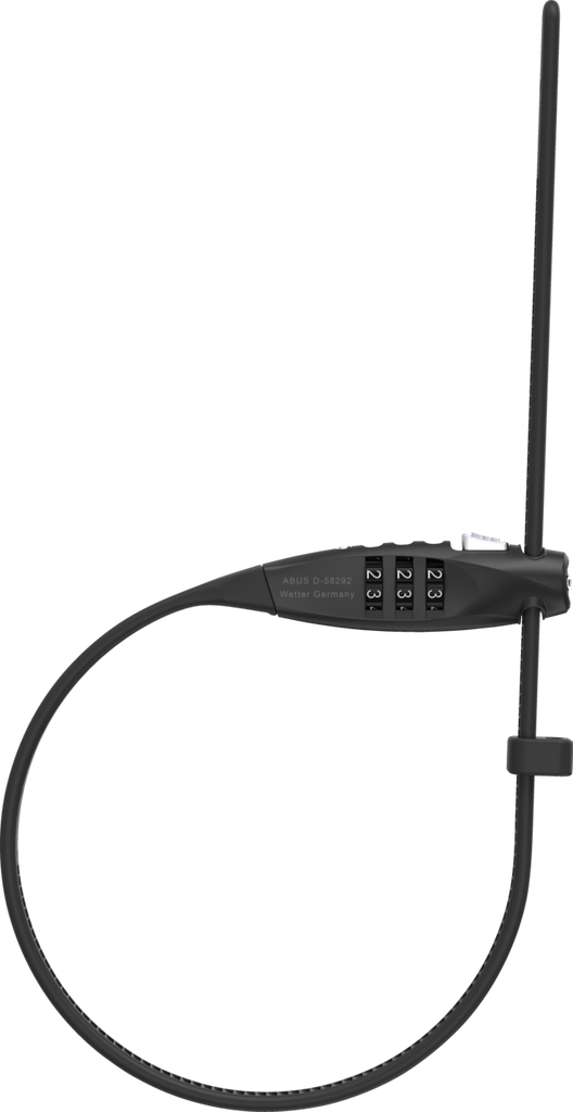 Abus Cable Lock Combiflex Travel Guard Black-Locks-Online Bicycle Shop