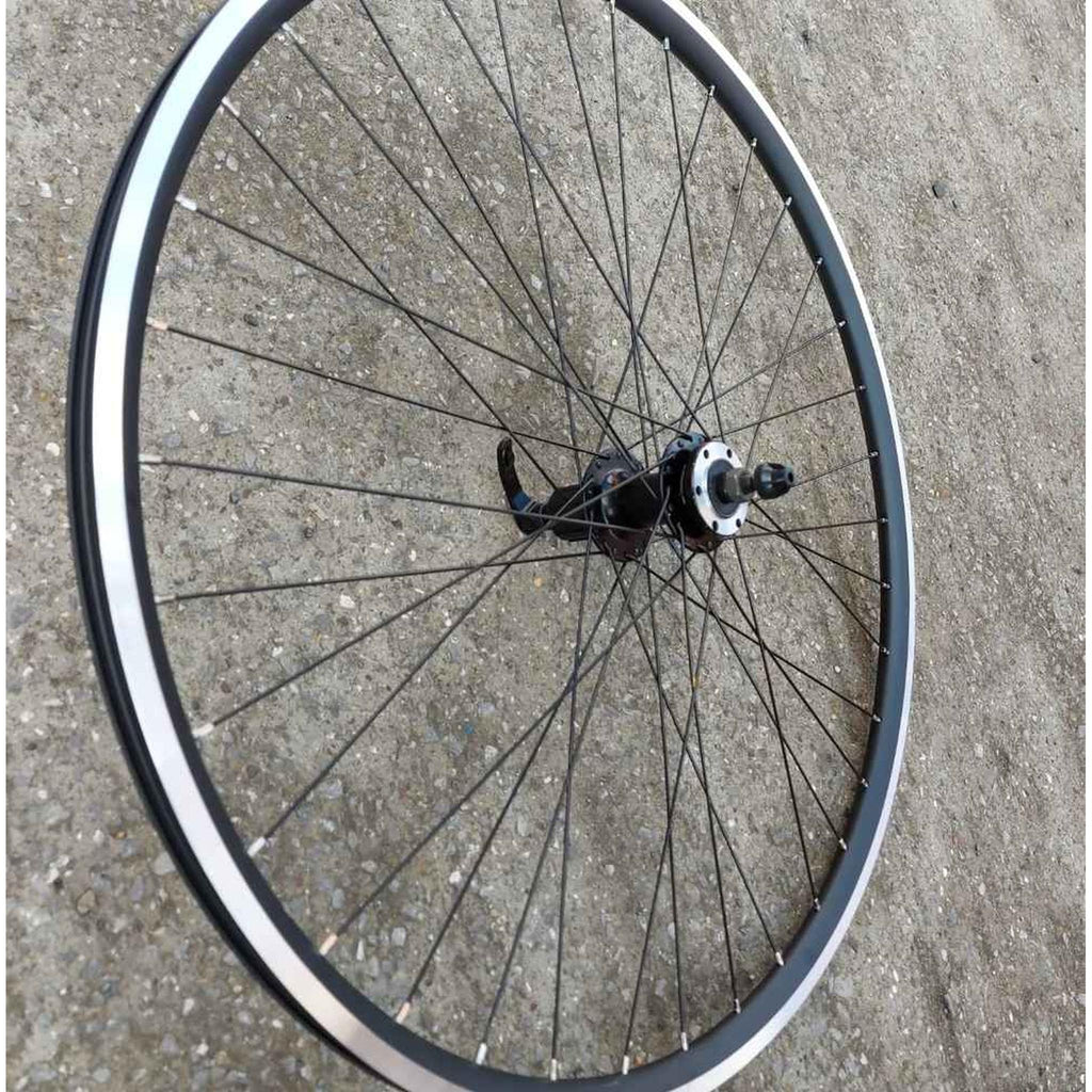 Bravvos Wheel Rear 700c Alloy Cassette Hub-Wheels-Online Bicycle Shop