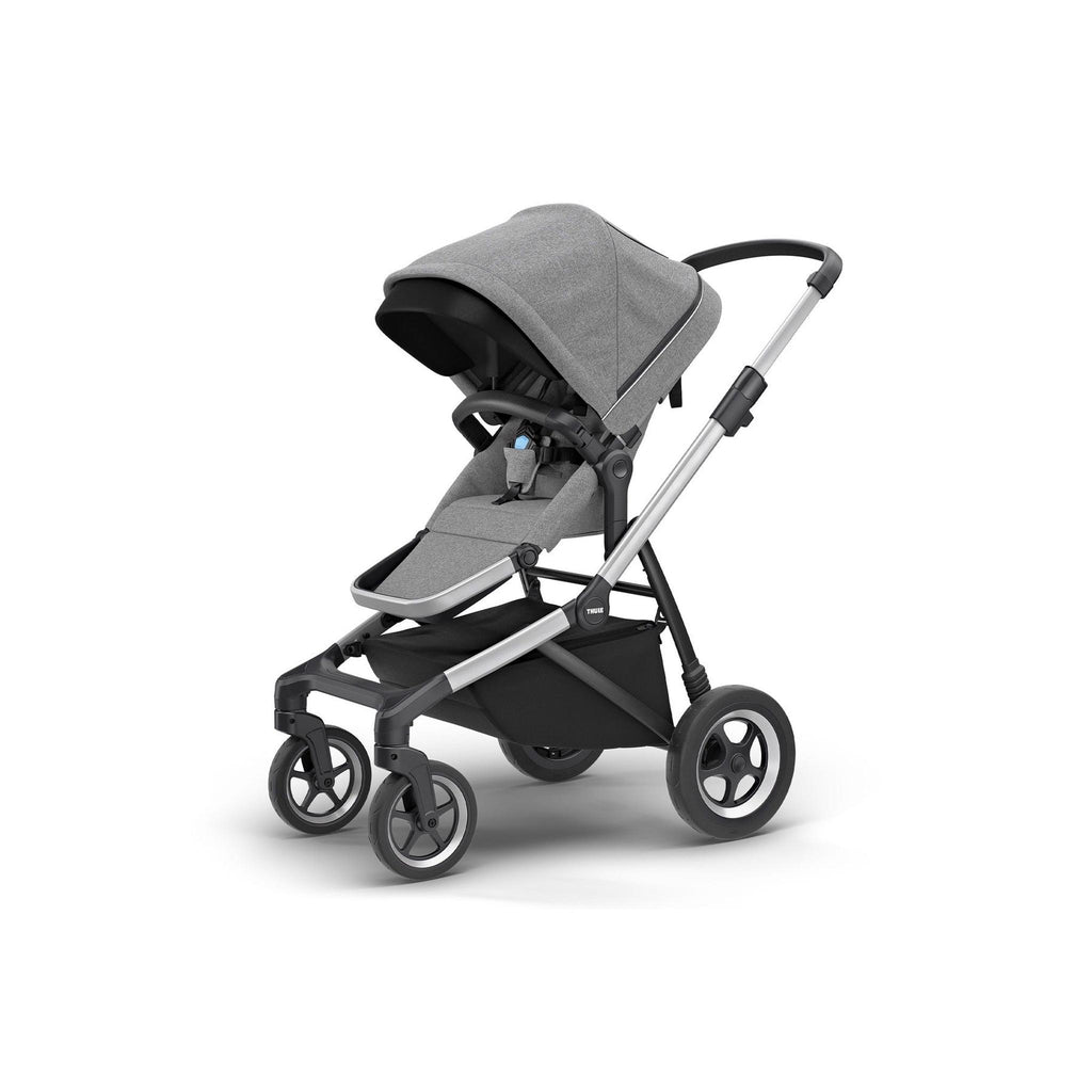 thule sleek grey melange-Strollers-Online Bicycle Shop