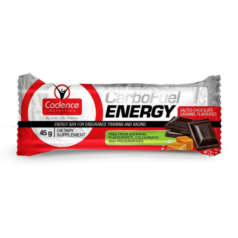 Cadence Nutrition Energy Bar Chocolate Salted Caramel