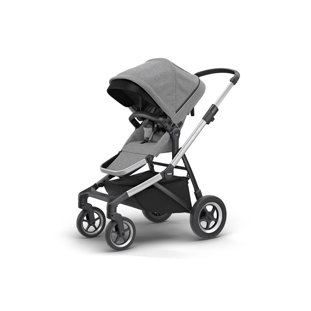 thule sleek grey melange-Strollers-Online Bicycle Shop