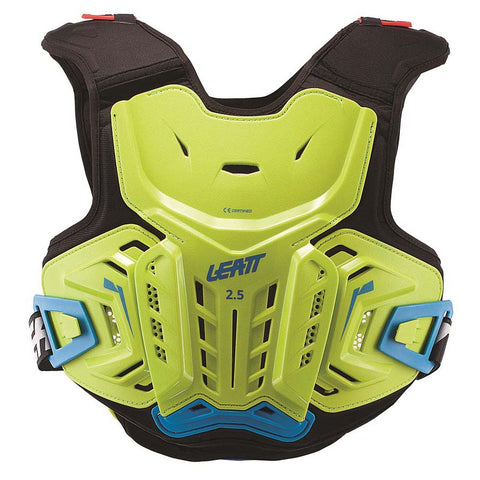 Leatt Chest Protector 2.5 Lime/Blue Jr 147--159cm