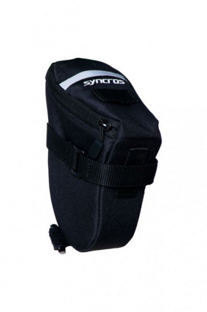 Syncros Saddle Bag B/Strap Mount L Black-Saddle packs-Online Bicycle Shop