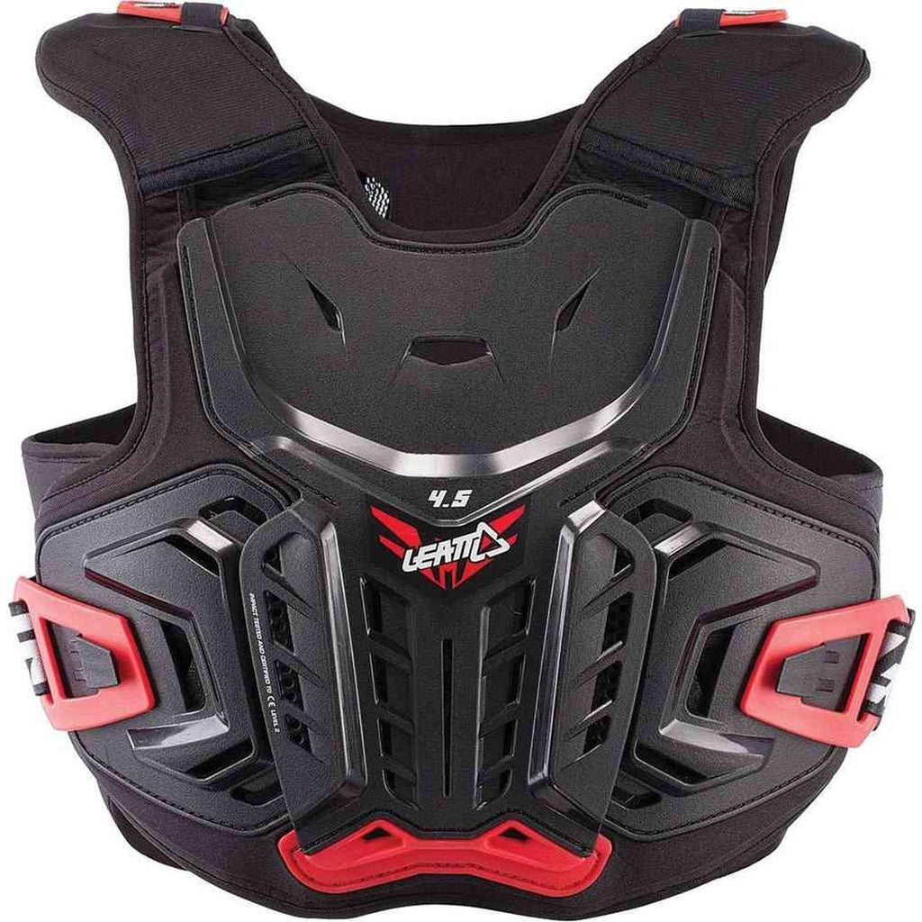 Leatt Chest Protector 4.5 Jr Blk/Red L/Xl-Accessories-Online Bicycle Shop