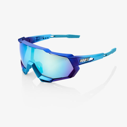 100% Sunglasses Speedtrap Matte Metallic Into The Fade