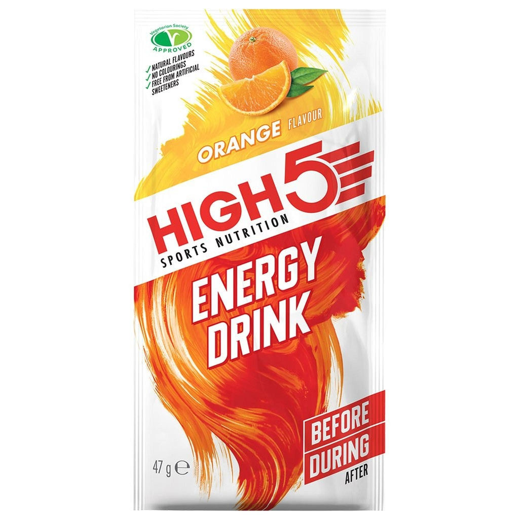 High5 Energy Drink Orange 47g-Nutrition-Online Bicycle Shop