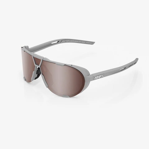 100% Sunglasses Westcraft Soft Tact Cool Grey Hiper