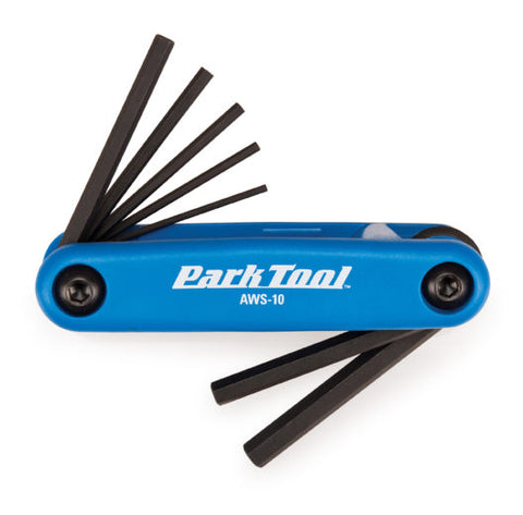 Park Tool AWS-10 Fold Up Hex Wrench Set