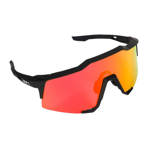 100% Sunglasses Speedcraft Soft tact Black