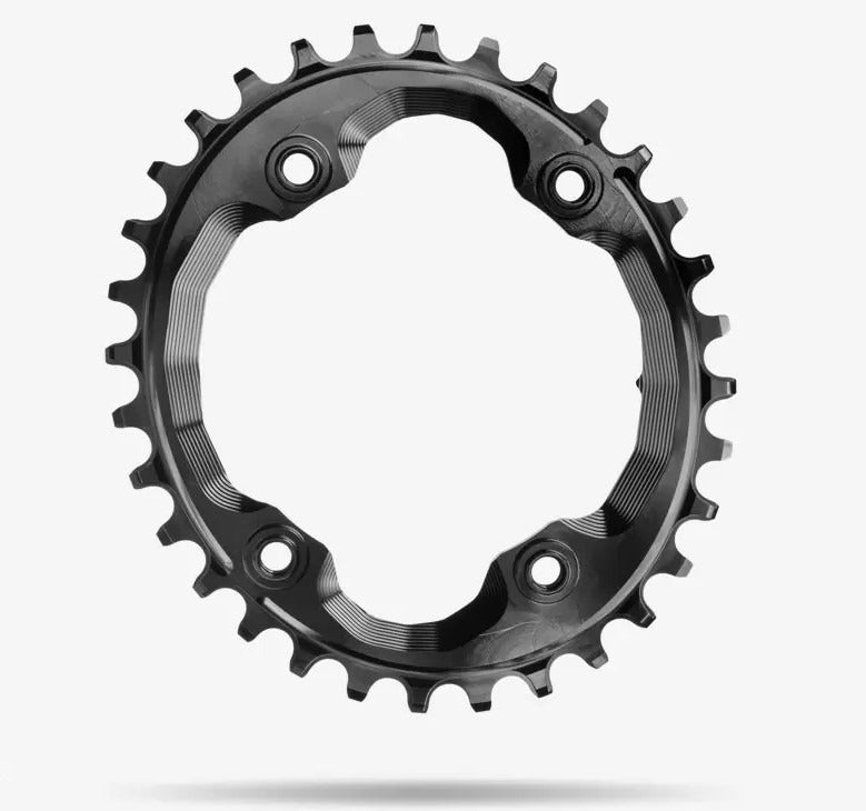 Absolute Black Chainring Narrow Wide XTR M9000 Oval-Chainwheels-Online Bicycle Shop