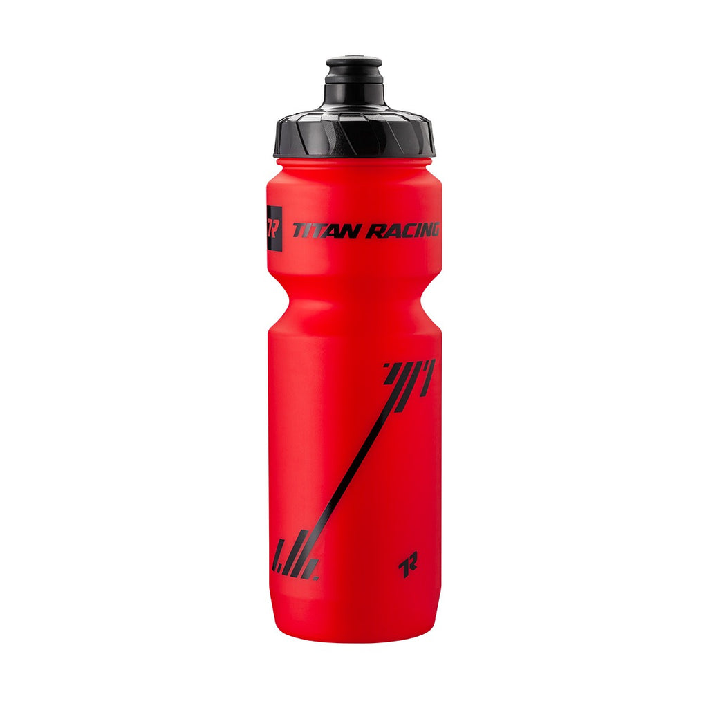 Titan Water Bottle Flow 800 Red-Water Bottles-Online Bicycle Shop