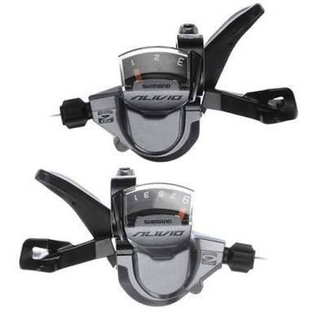 Shimano Shifter Alivio 3x9 Set-Shift levers-Online Bicycle Shop