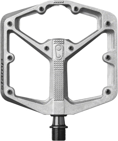 Crankbrothers Pedal Stamp 2 Large Raw Silver