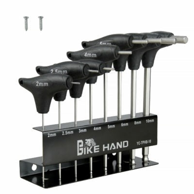 Bike Hand Tool Hex Wrench Set 8Pc W/T25