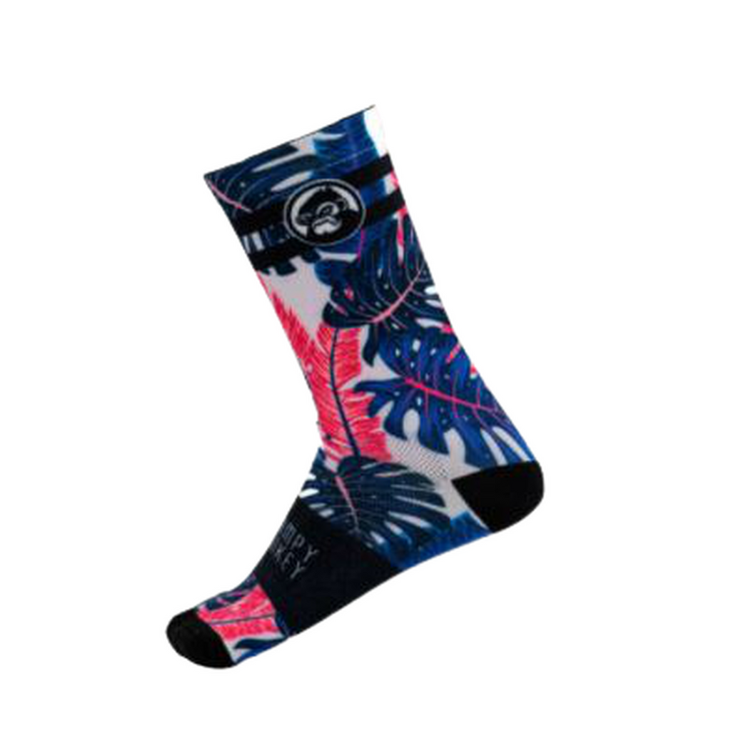 Grumpy Monkey Socks Indigo Blush 4-7-Helmets-Online Bicycle Shop