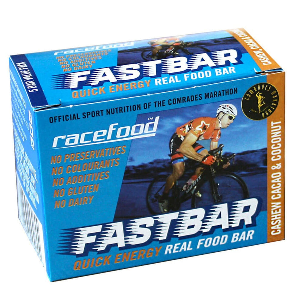 Racefood Fast Bar Cashew Coconut 5Pack-Nutrition-Online Bicycle Shop
