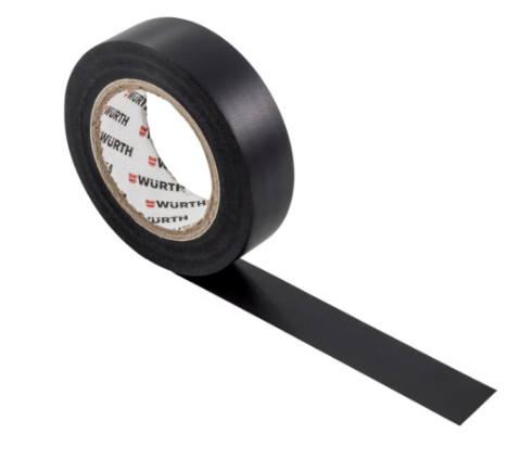 Wurth Insulation Tape Black 19Mmx20M