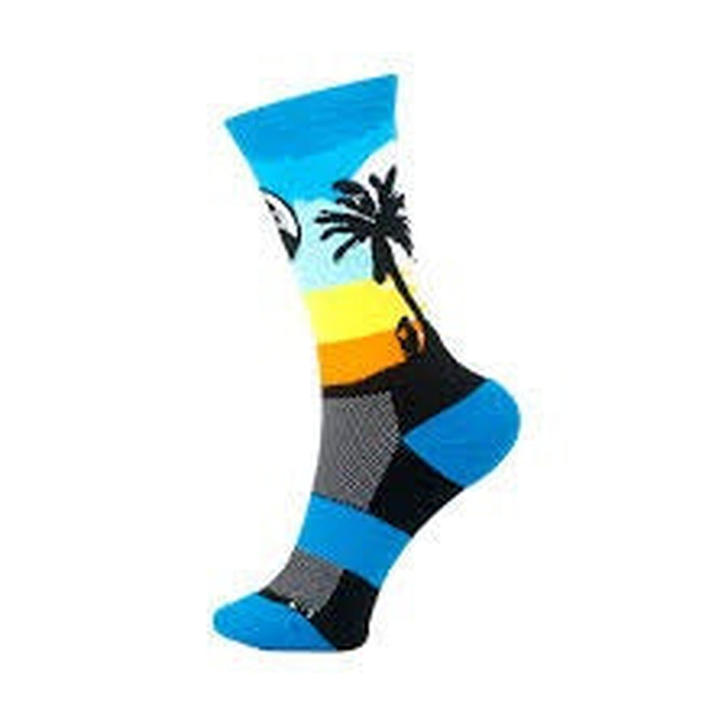 Grumpy Monkey Socks 4-7 Blue Island-Socks-Online Bicycle Shop
