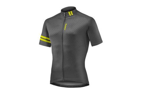 GIANT PODIUM JERSEY S/S BLK/YELLOW - M