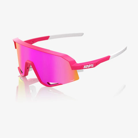100% Eyewear Slendale - Satin Pitaya - HiPER Vital Pink Mirror Lens